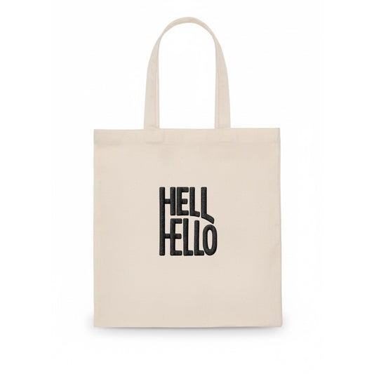 HELL;HELLO BEAUTIFUL Floral Print Hat - Tote Bag - white