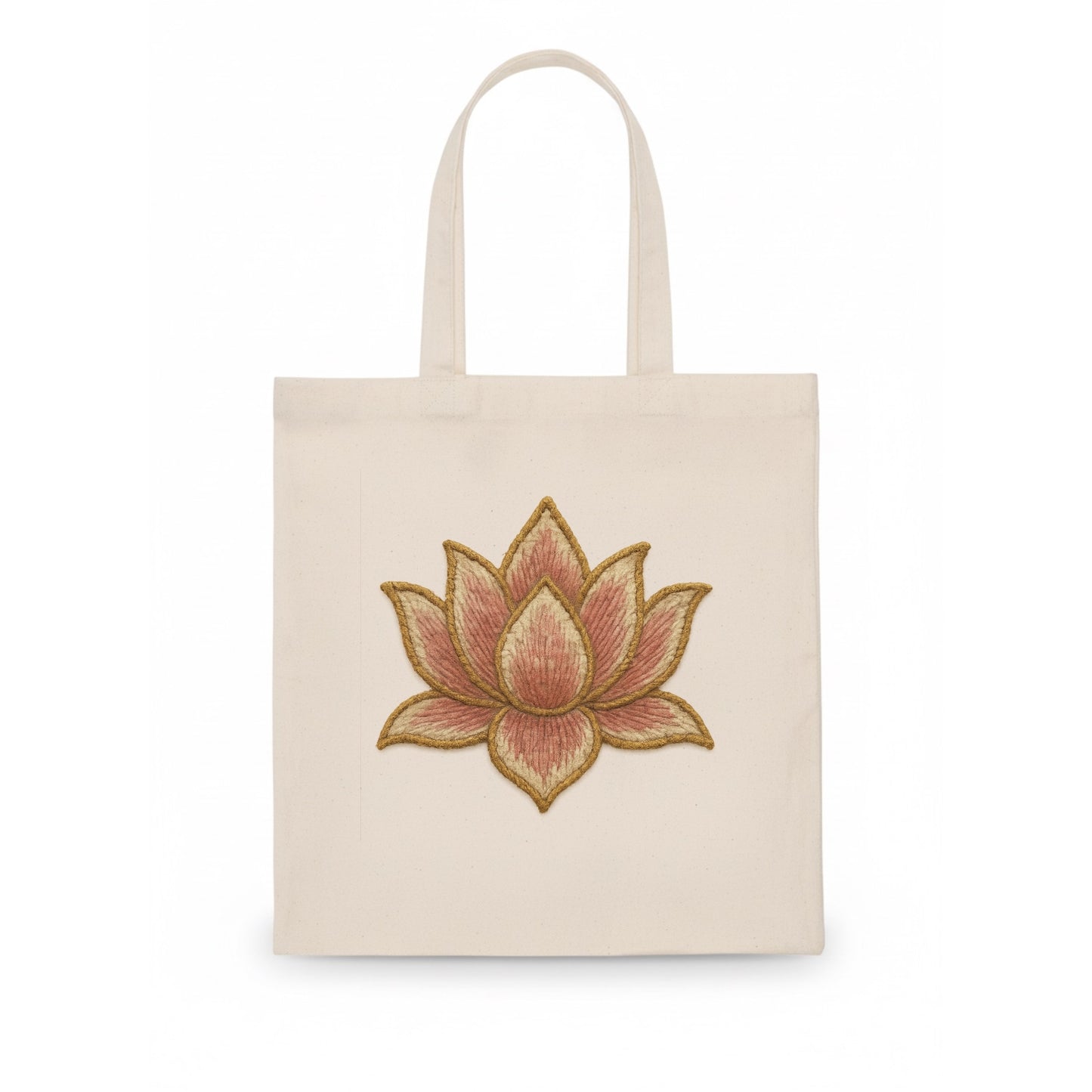 Lotus Flower - Tote Bag - white