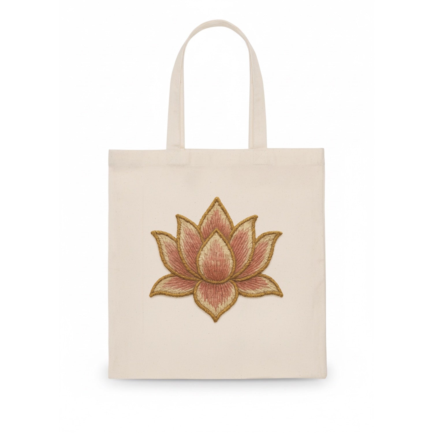 Lotus Flower - Tote Bag - white