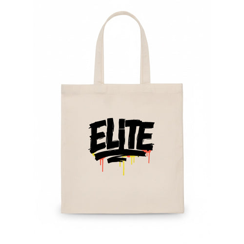 Bold typography design - ELITE - top tier, highest level - Tote Bag