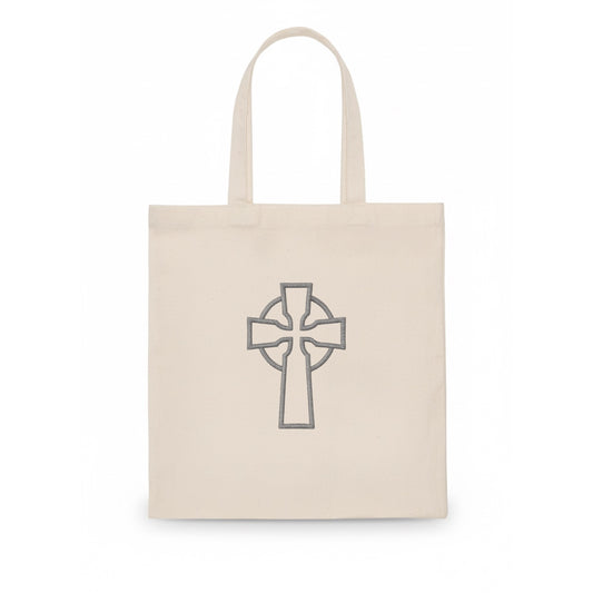 Iona Cross - Tote Bag - white