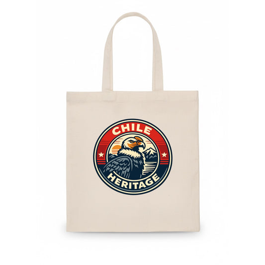 Andean Spirit Emblem - Tote Bag - white