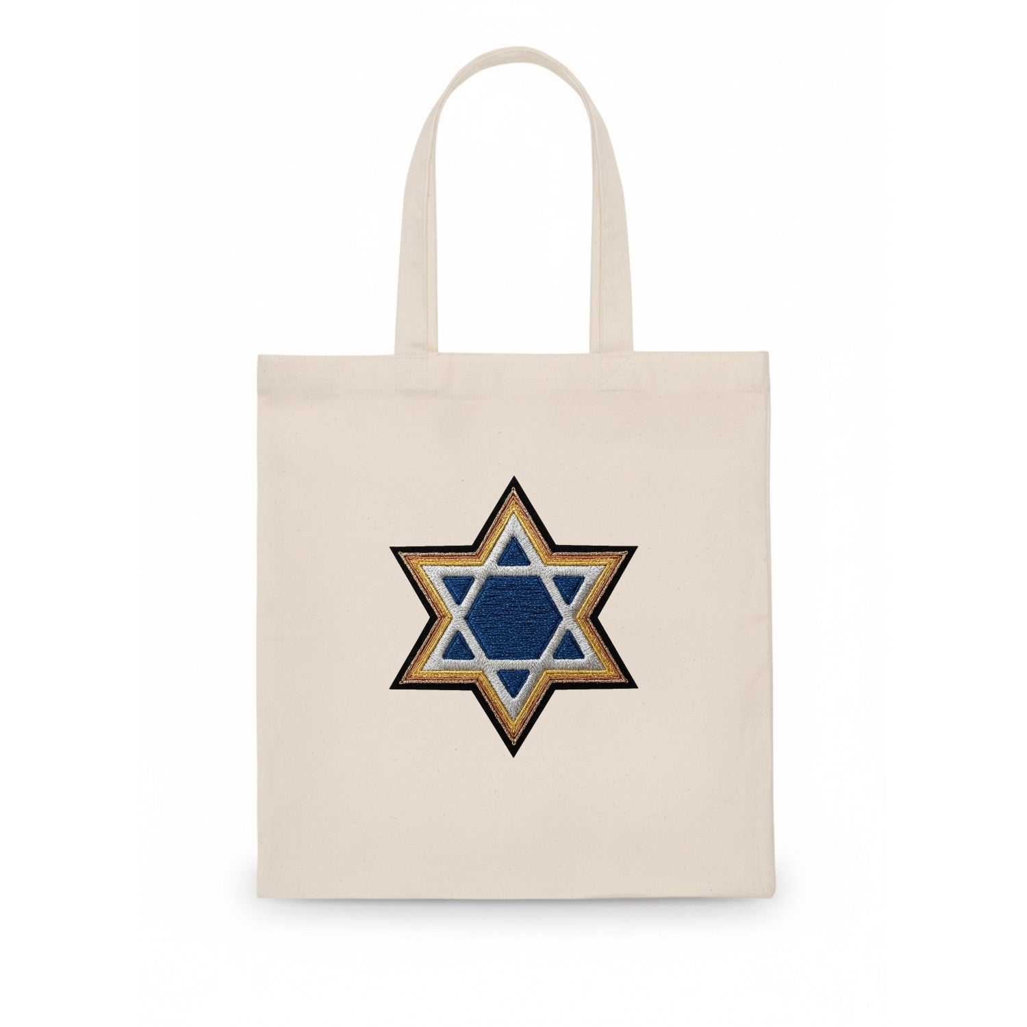 Star of David - Tote Bag - white