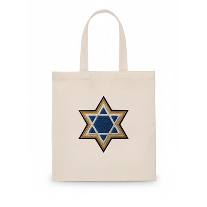 Star of David - Tote Bag - white