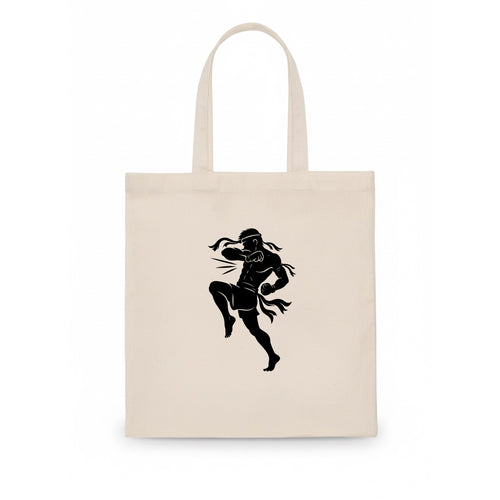 Thai Muay Thai fighter elbow strike - Tote Bag