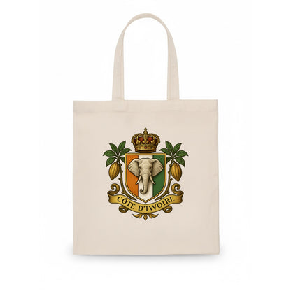 Ivory Coast Royal Logo  - Tote Bag - white