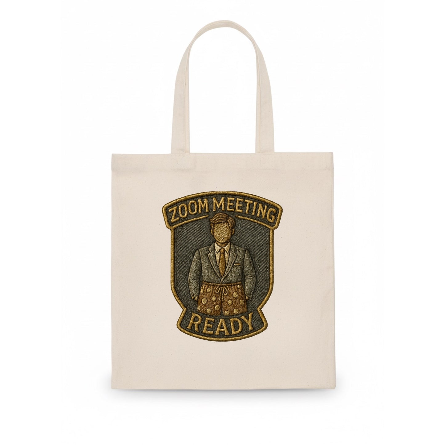 Zoom Meeting Ready  - Tote Bag - white