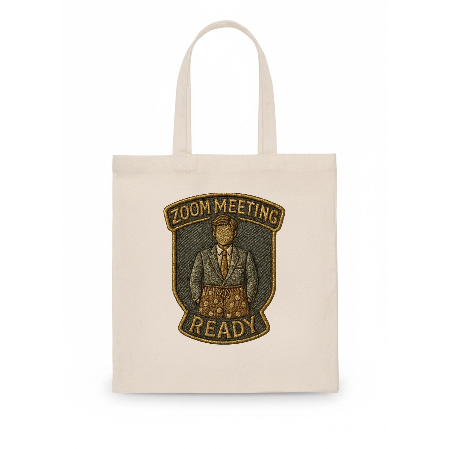 Zoom Meeting Ready  - Tote Bag - white