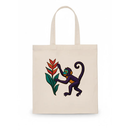 Spider Monkey - Tote Bag - white