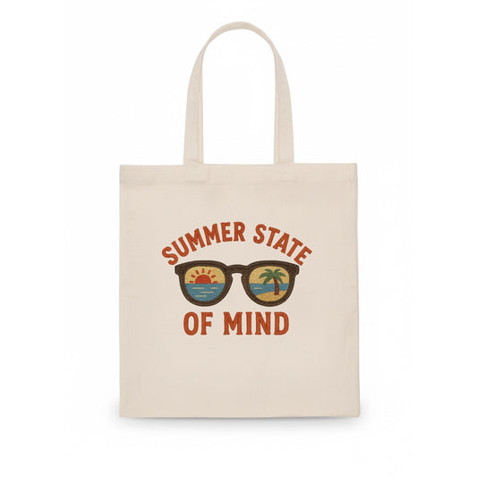 Summer State Of Mind  - Tote Bag - white