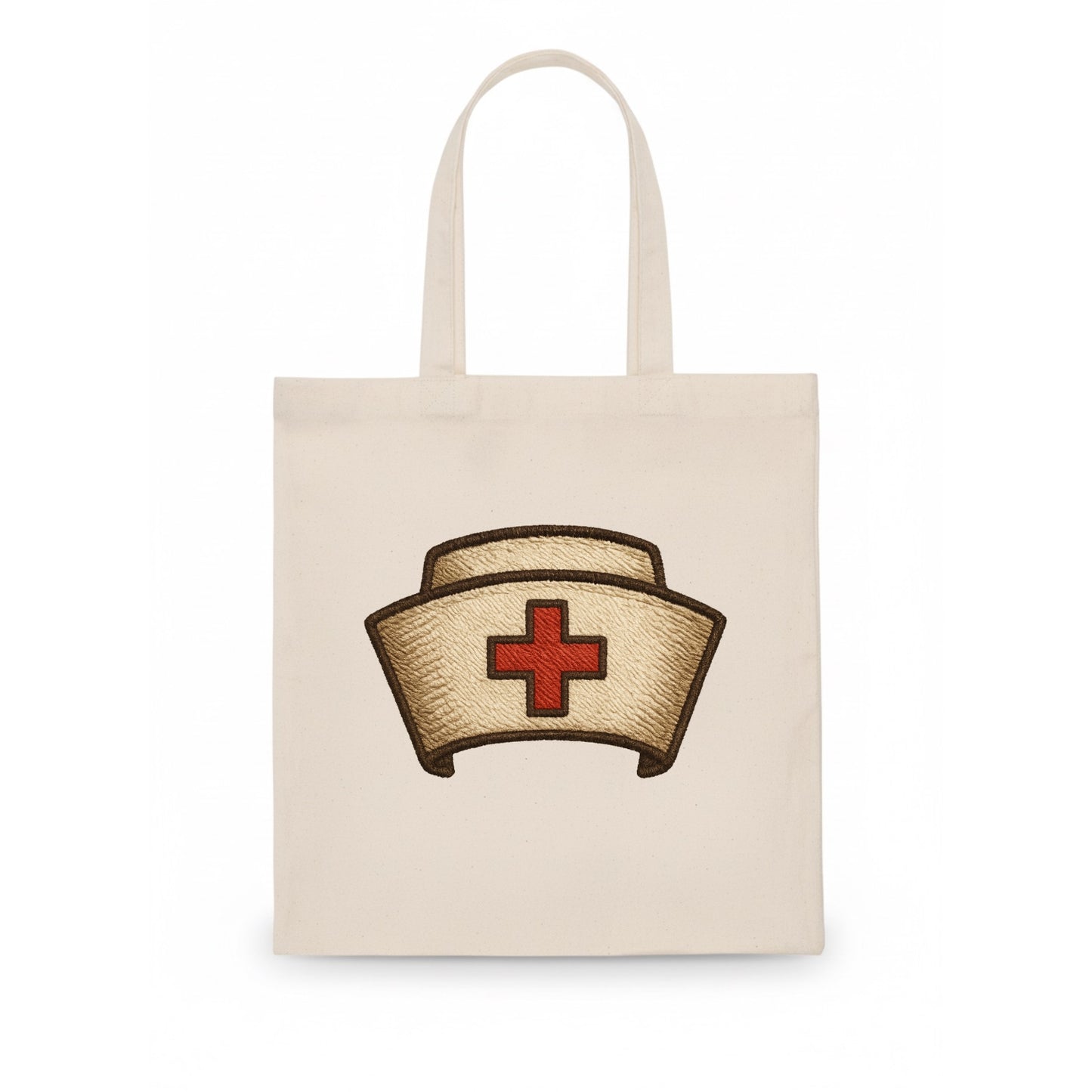 Nurse Cap  - Tote Bag - white