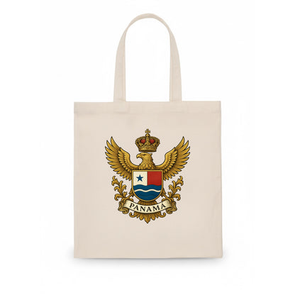 Panama Heritage Badge  - Tote Bag - white