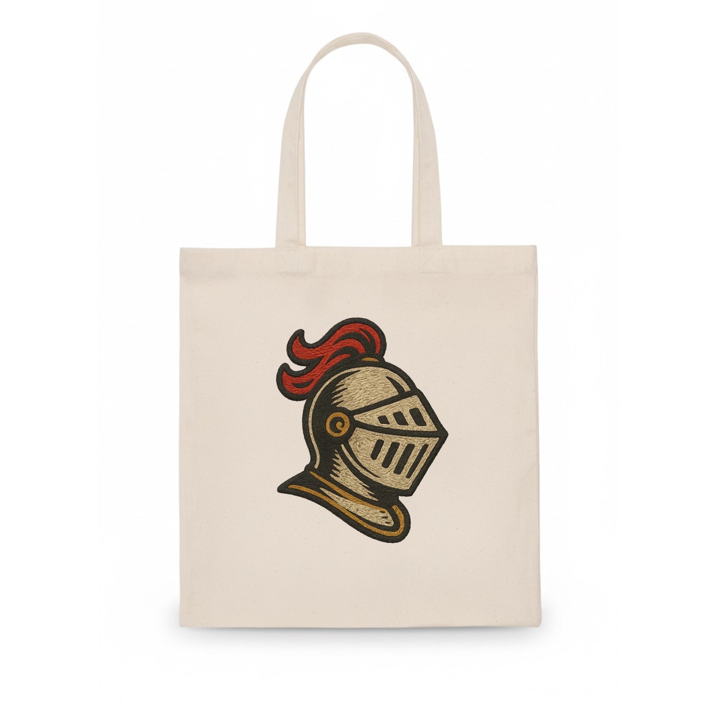 Knight Helmet  - Tote Bag - white