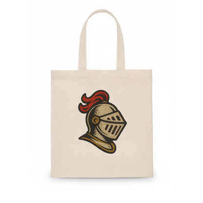 Knight Helmet  - Tote Bag - white