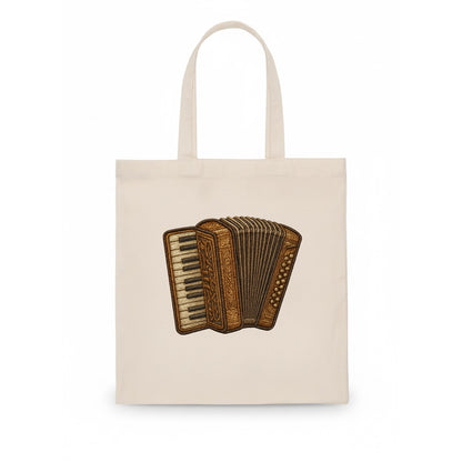Accordion  - Tote Bag - white