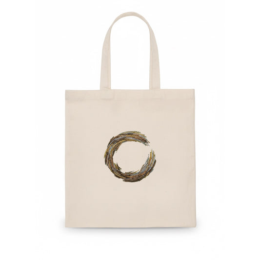 Enso Circle - Tote Bag - white