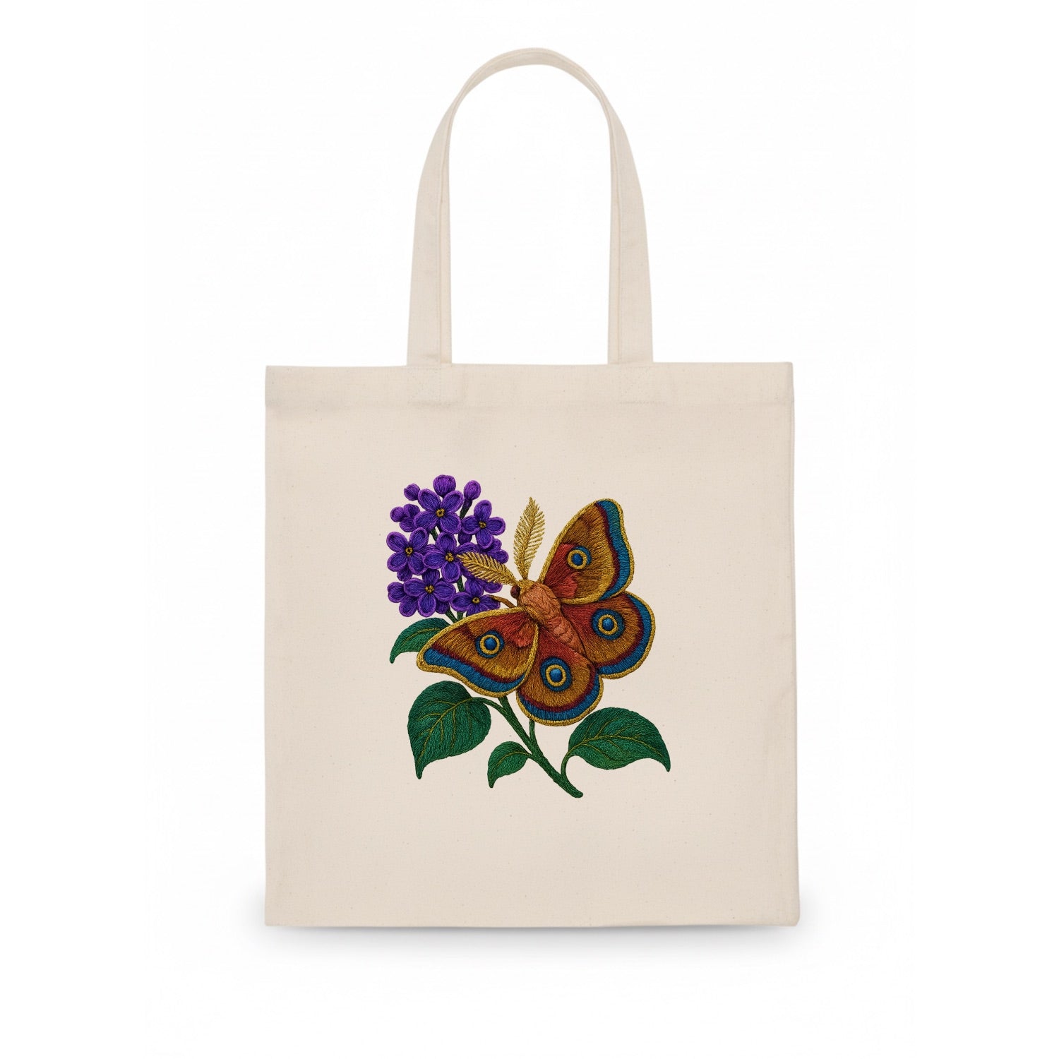 Polyphemus Moth - Tote Bag - white