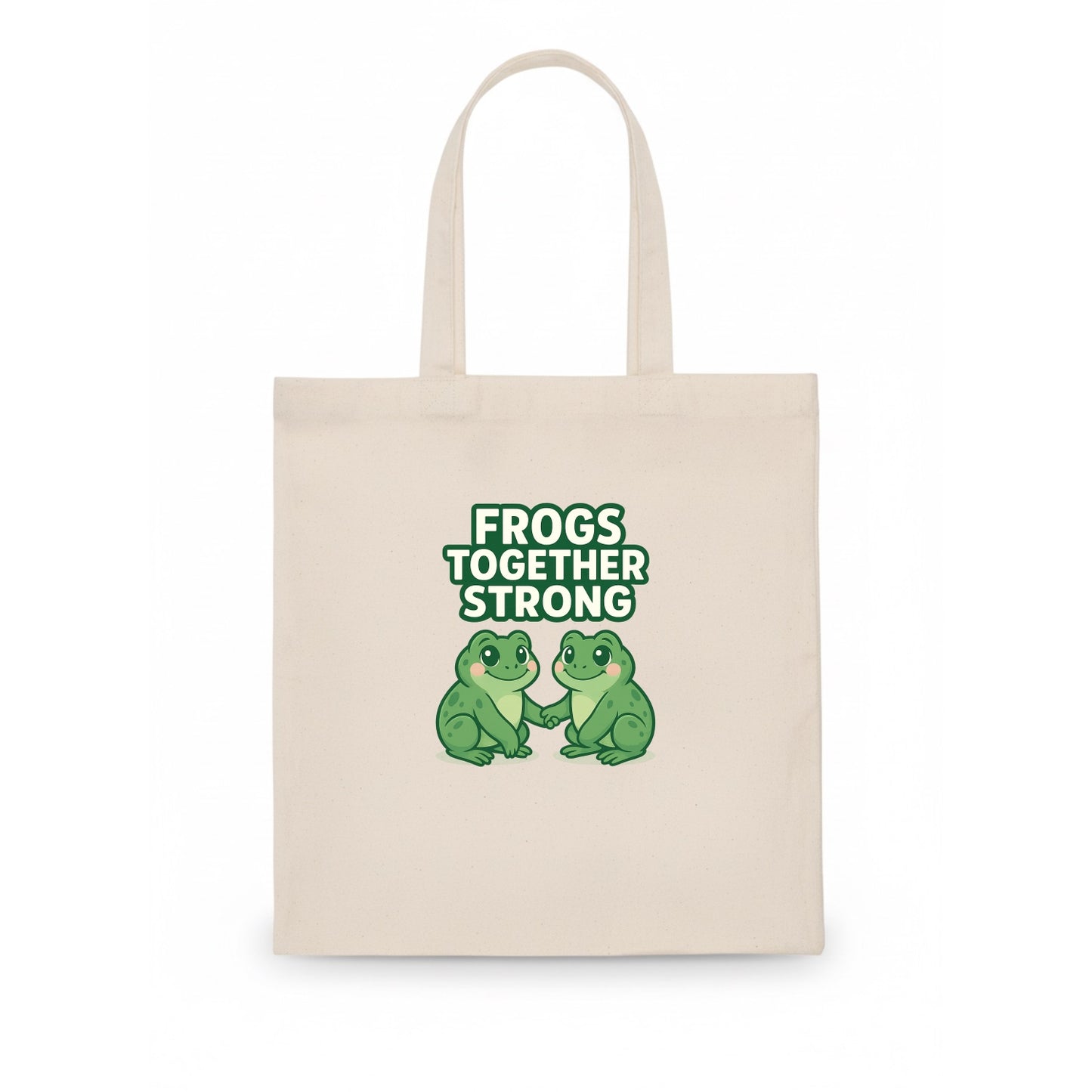 Frogs Together Strong 2 - Tote Bag - white