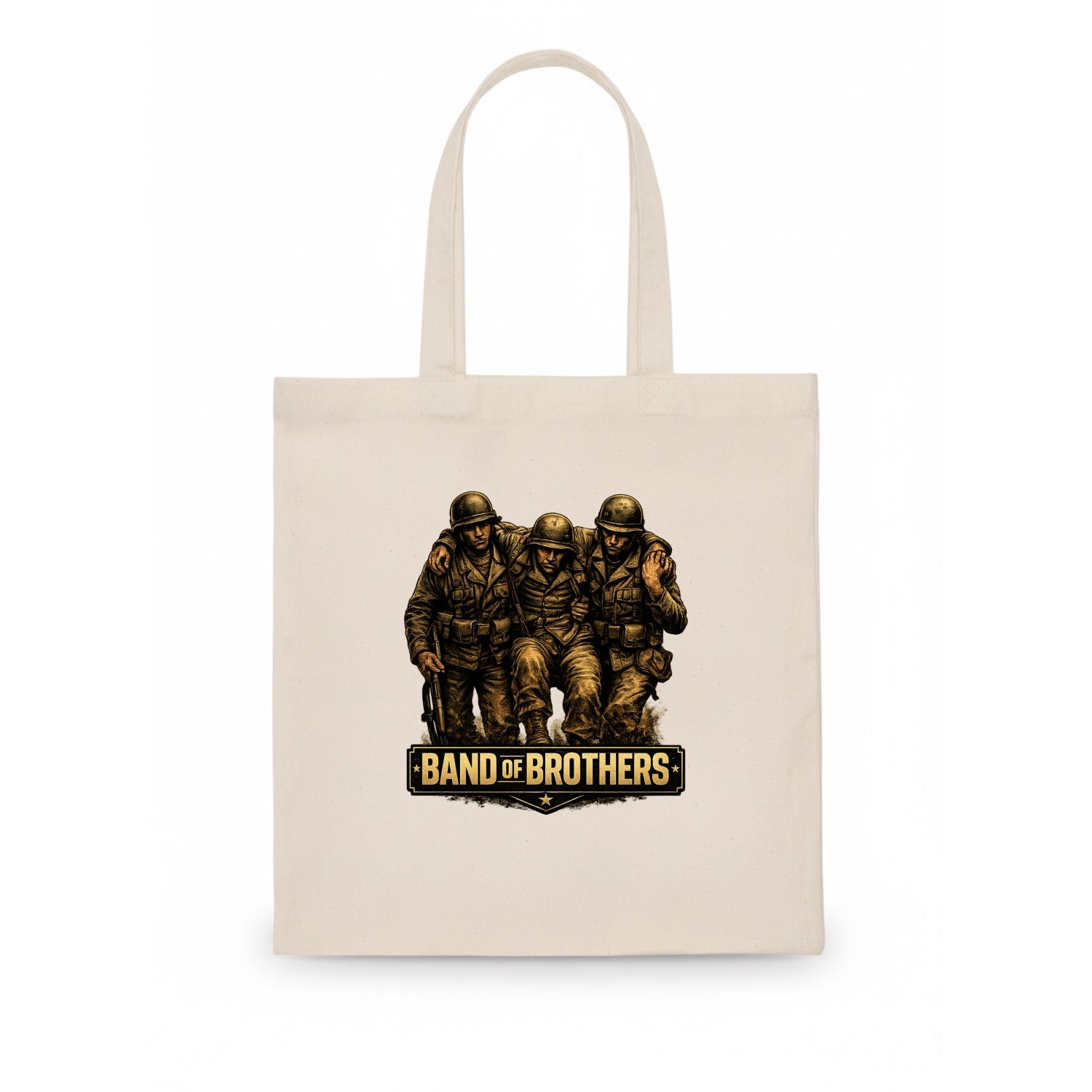 Band Of Brothers - Tote Bag - white