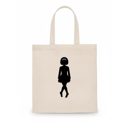Irish step dancer traditional pose - Tote Bag - white