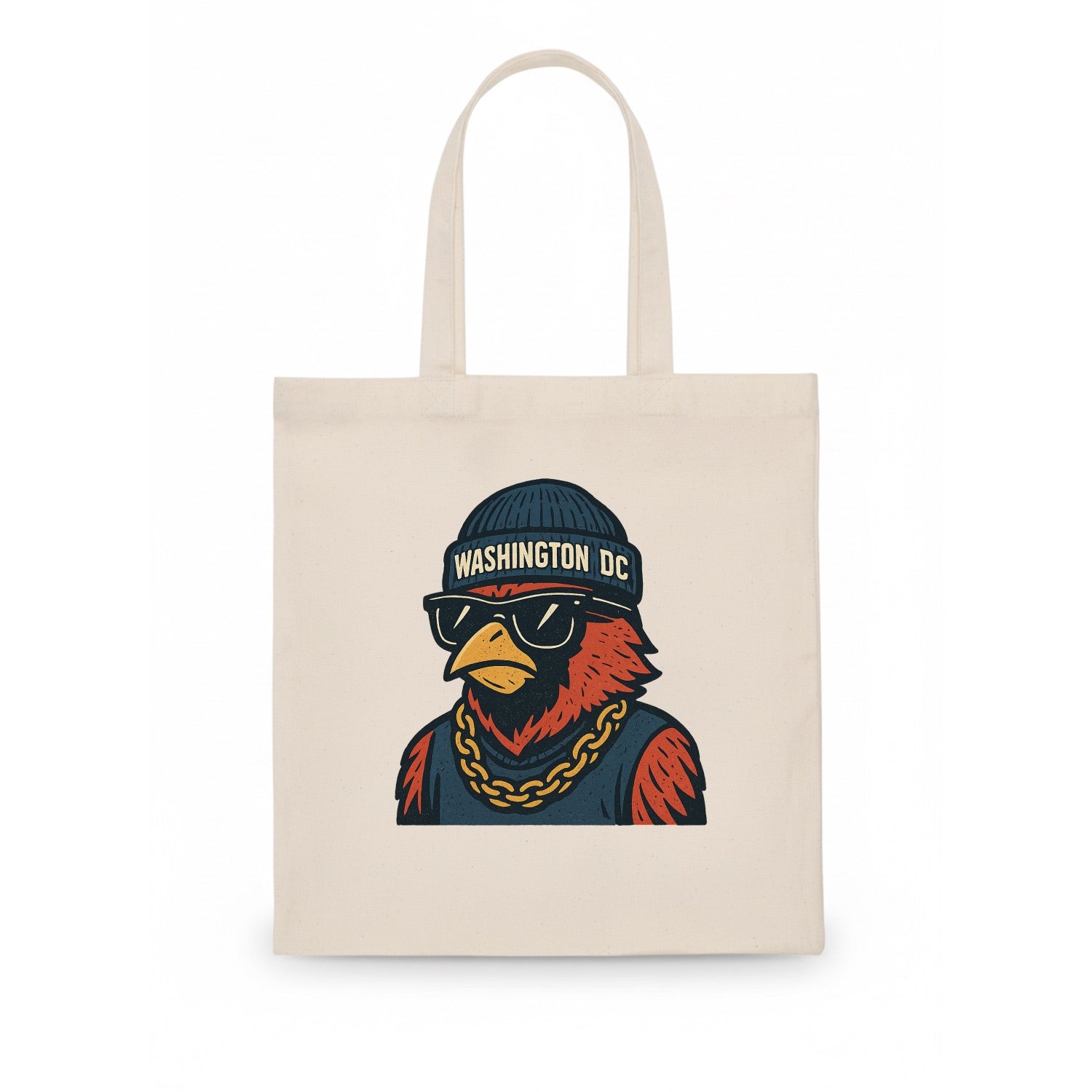 "cardinal" "washington Dc" "dc" "navy" "us East" - Tote Bag - white