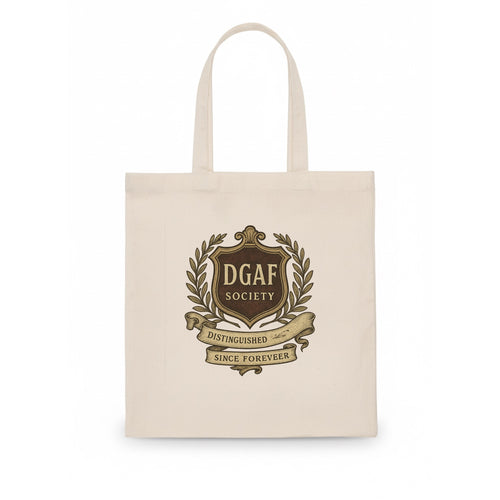 Official membership card design - DGAF Society - Distinguished Members Since Forever - - Tote Bag
