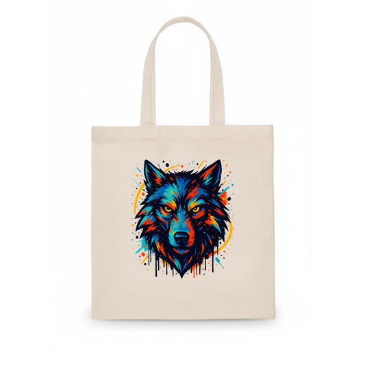 Alpha Wolf Leader  - Tote Bag - white