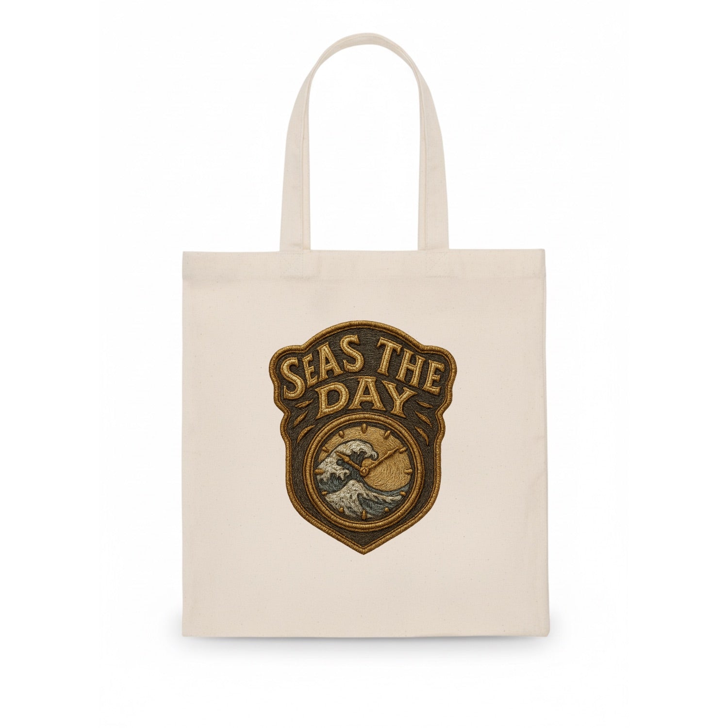 Seas The Day  - Tote Bag - white