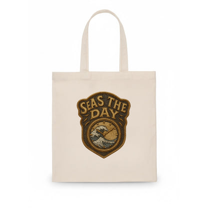 Seas The Day  - Tote Bag - white