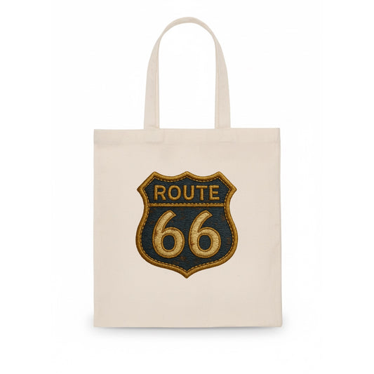 Route 66  - Tote Bag - white