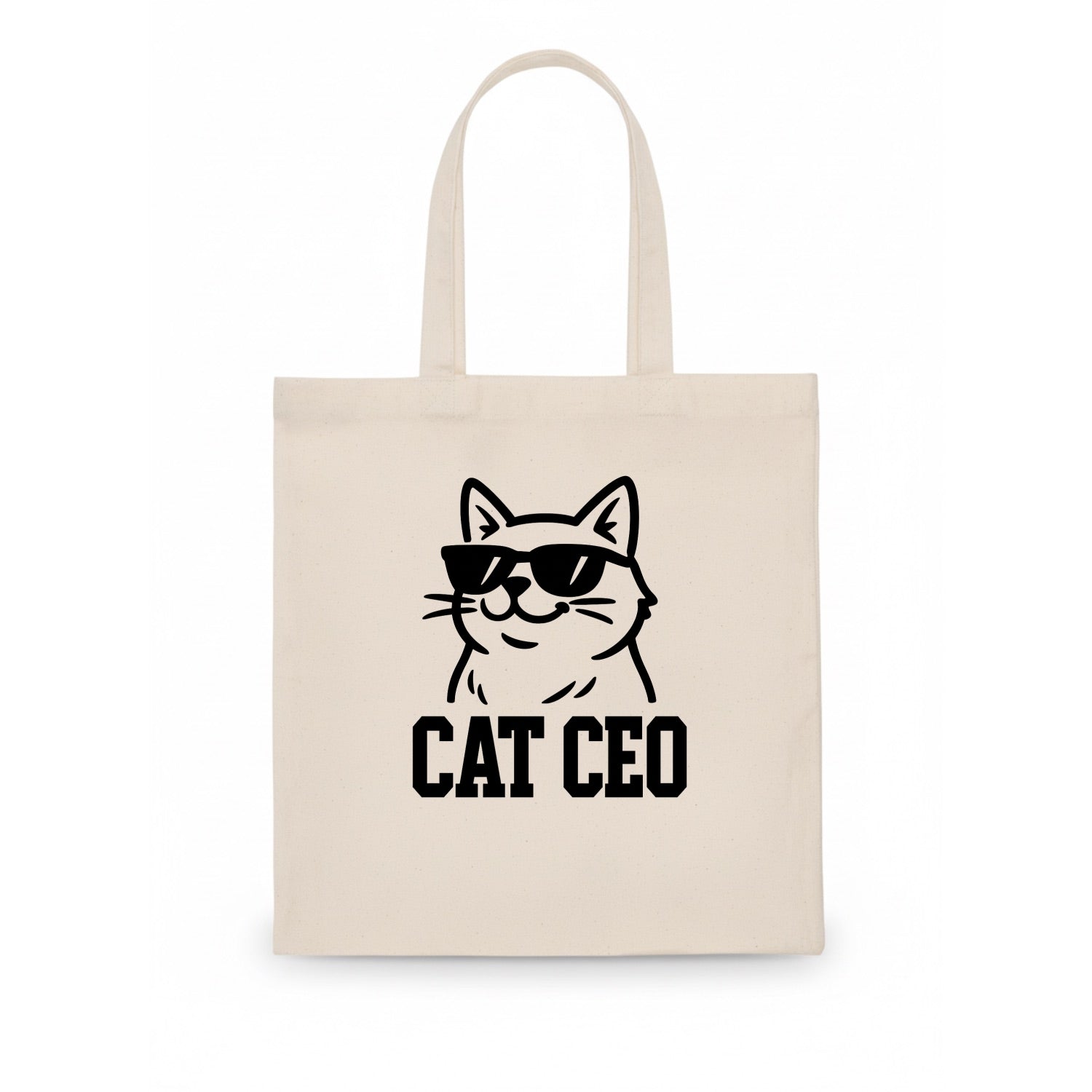 CEO Cat Boss - Tote Bag - white