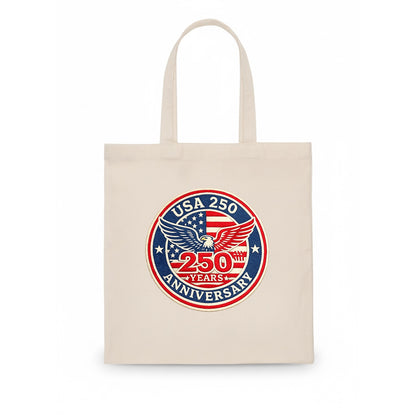 Usa 250th Anniversary Eagle - Tote Bag - white