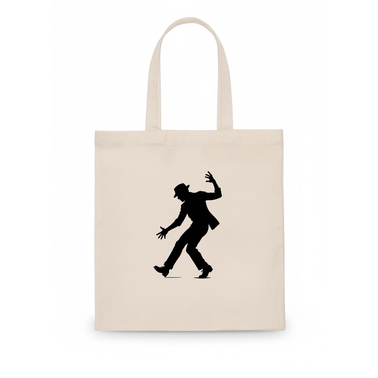 Tap dancer dramatic step - Tote Bag - white