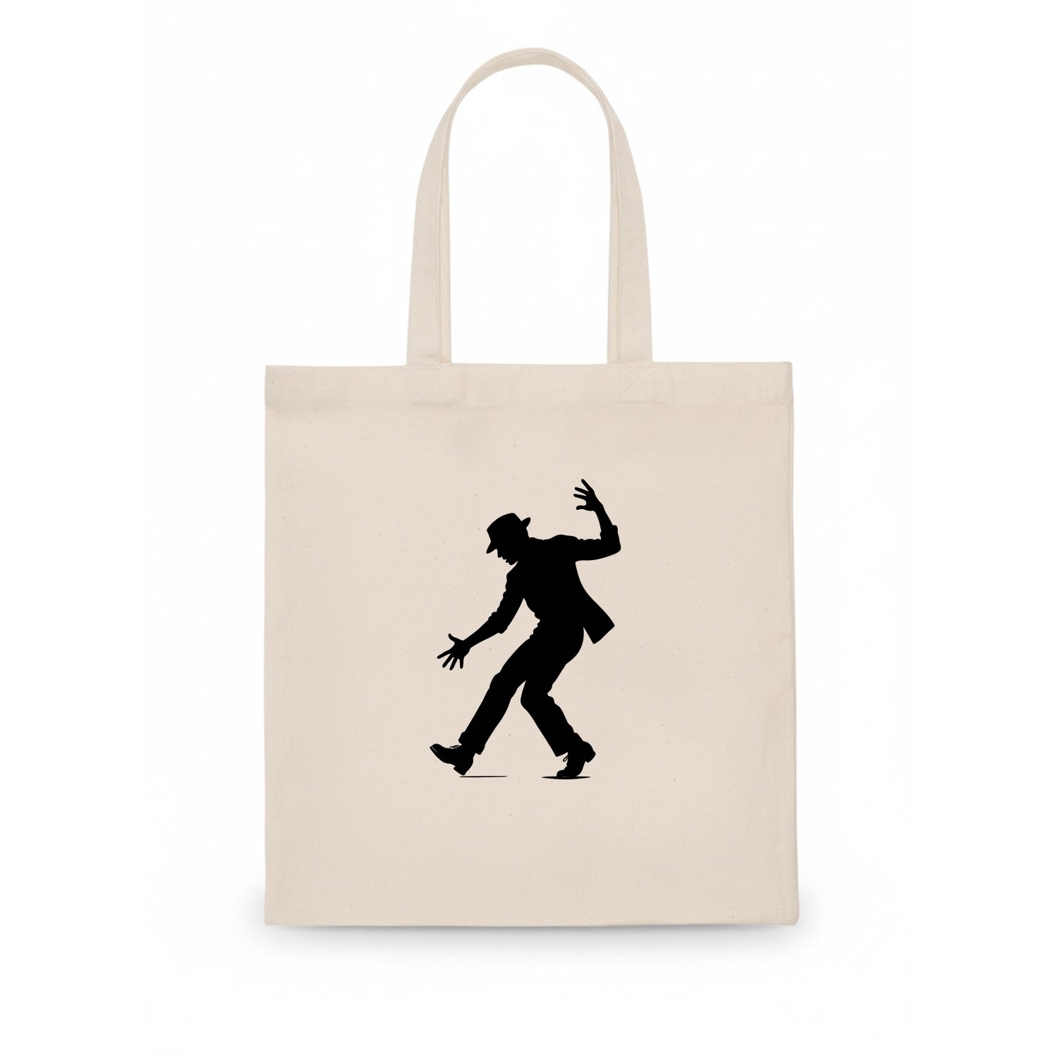 Tap dancer dramatic step - Tote Bag - white