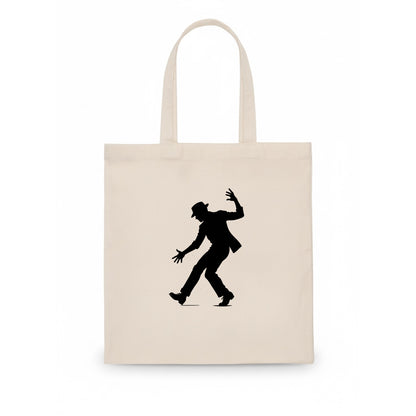 Tap dancer dramatic step - Tote Bag - white