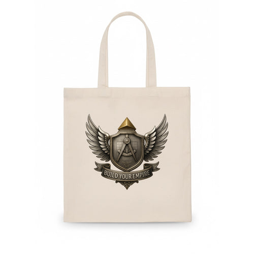 BUILD YOUR EMPIRE | Architect compass | - Tote Bag