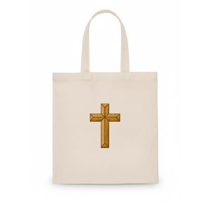 Rock Cross  - Tote Bag - white
