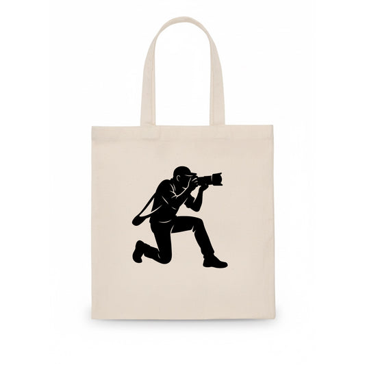 Photographer capturing perfect shot - Tote Bag - white