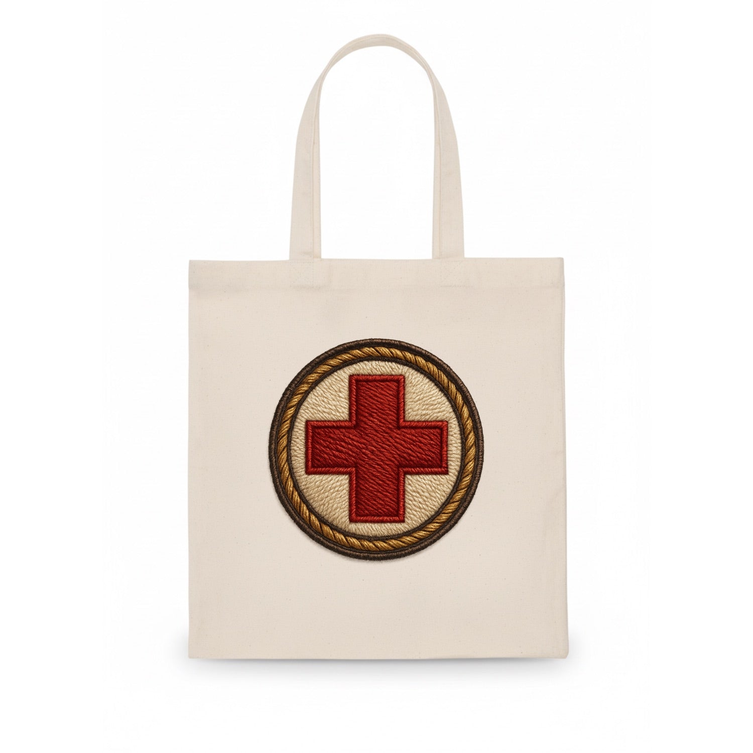 Medical Cross  - Tote Bag - white