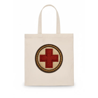 Medical Cross  - Tote Bag - white