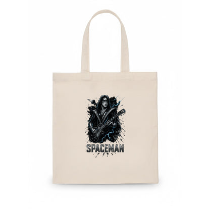 Silver Splash - Tote Bag - white