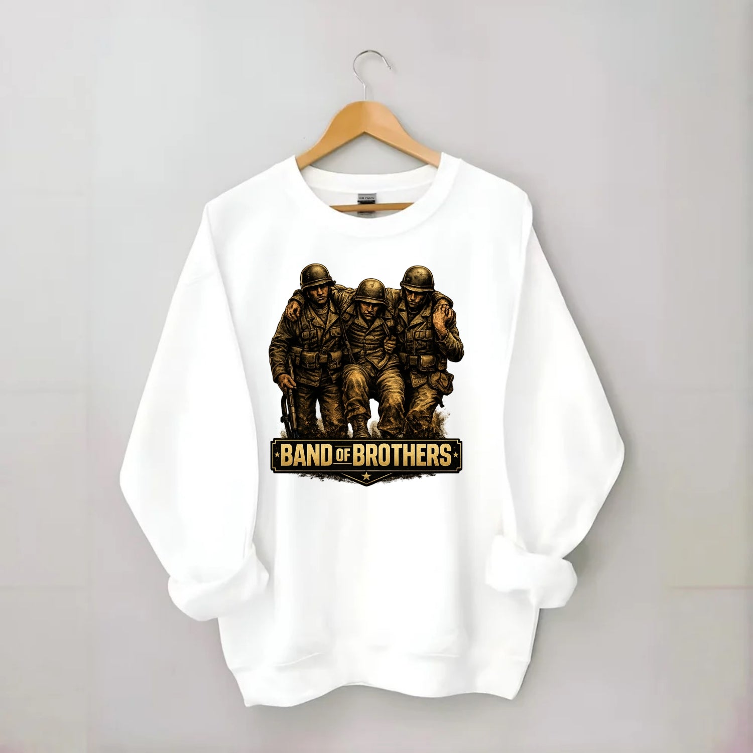 Band Of Brothers - Crewneck Sweatshirt - white