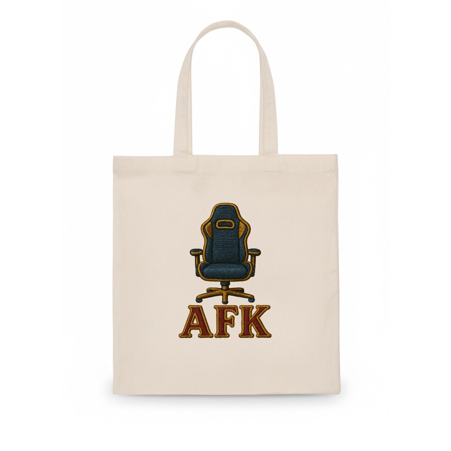 AFK   - Tote Bag - white