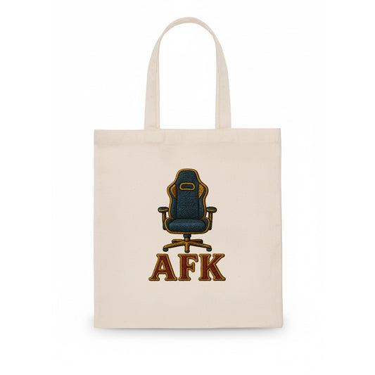 AFK   - Tote Bag - white