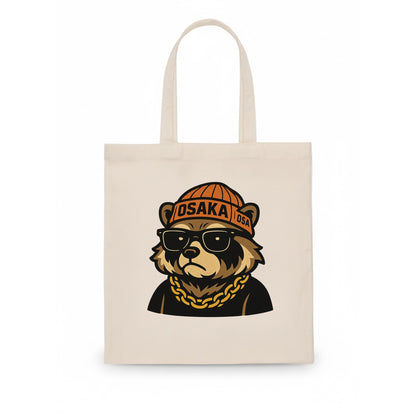 Osaka Tanuki - Tote Bag - white