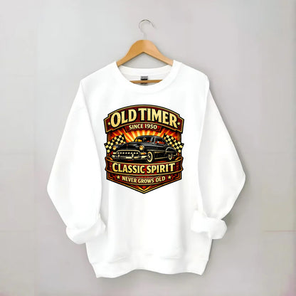 Old Timer Classic Spirit - Crewneck Sweatshirt - white