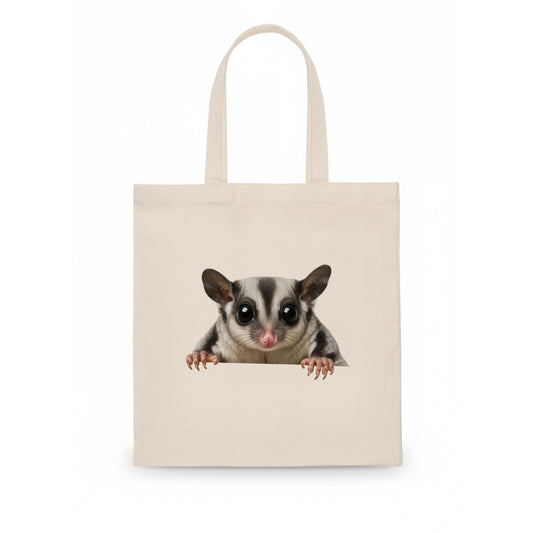 Sugar Glider  - Tote Bag - white