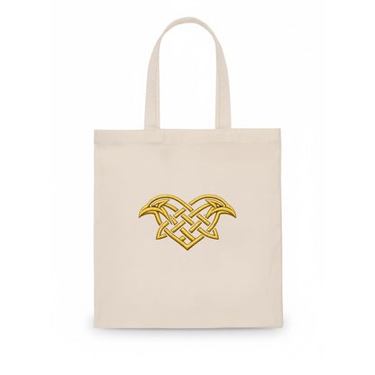 Raven Knot - Tote Bag - white