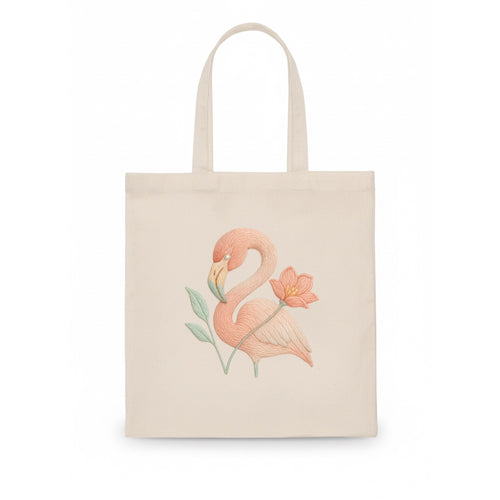 Peach Flamingo - Tote Bag