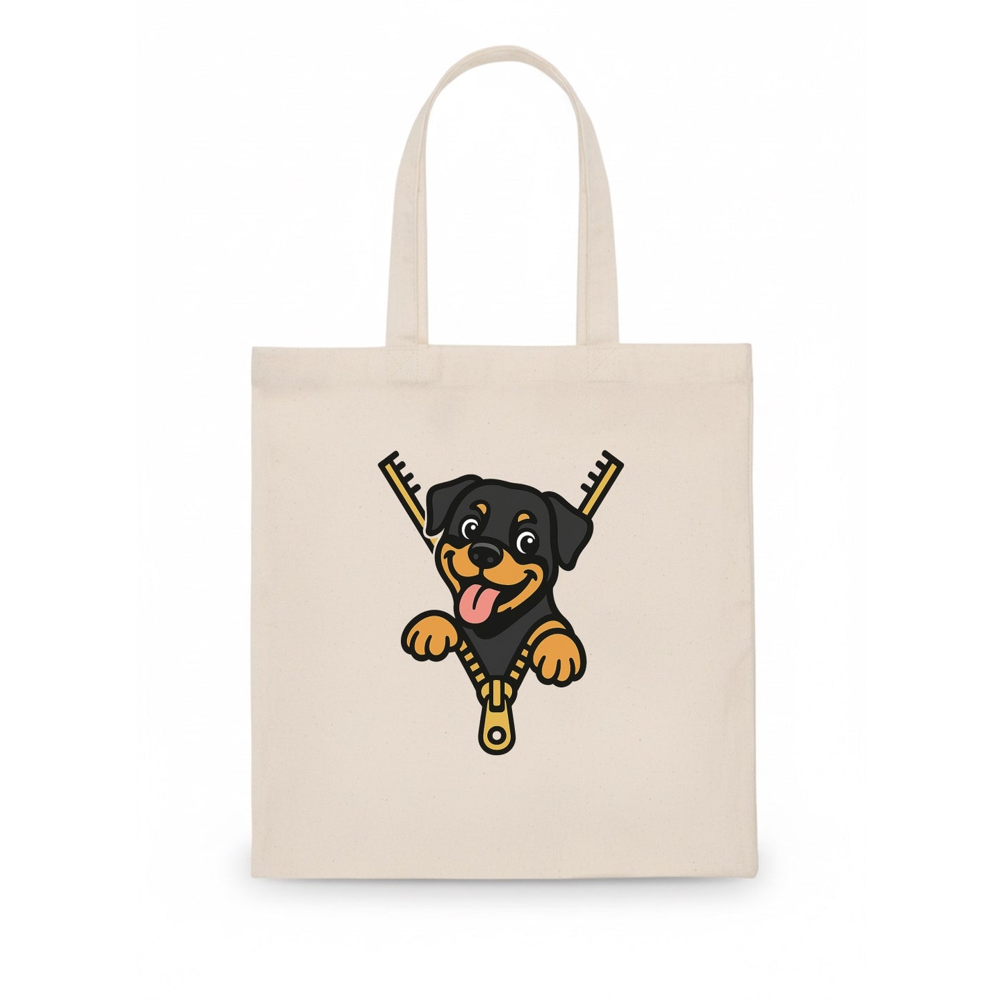Rottweiler - Tote Bag - white